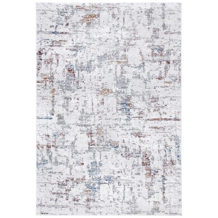 Safavieh 4 ft. 5 in. x 6 ft. 5 in. Craft Power Loomed Rectangle Area Rug Grey & Gold CFT961F-4